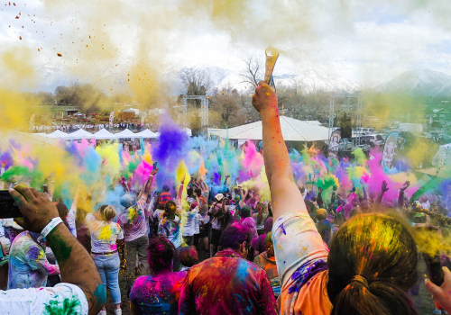 The Vibrant Holi Festival of Colors in Salt Lake County, Utah